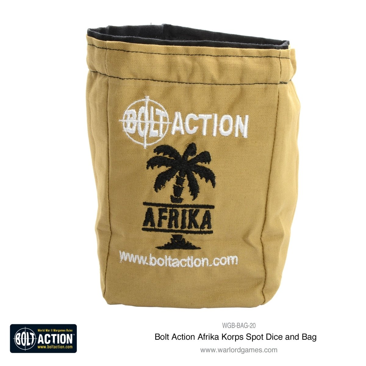 Afrika Korps Dice Bag - Fog of Wargames -