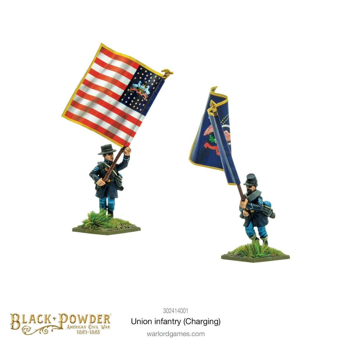 American Civil War: Infantry Regiment Charging - Fog of Wargames -