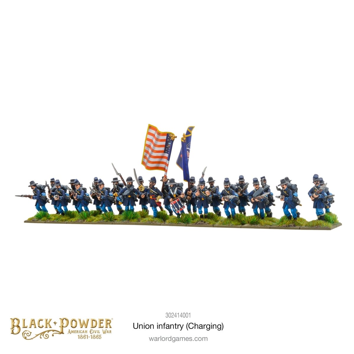 American Civil War: Infantry Regiment Charging - Fog of Wargames -