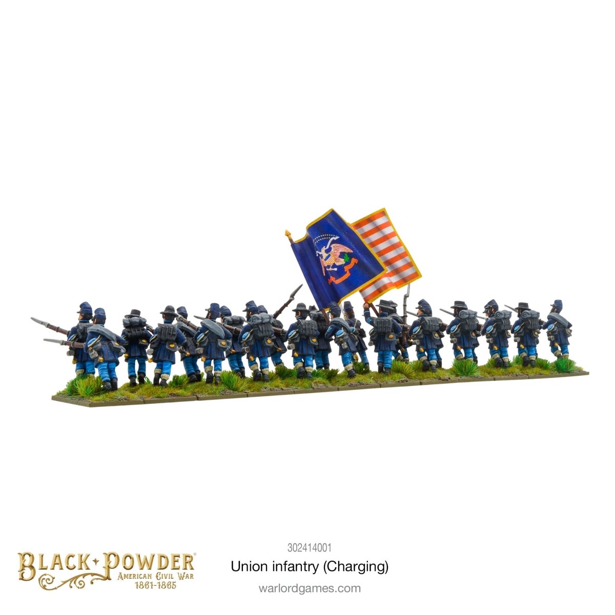 American Civil War: Infantry Regiment Charging - Fog of Wargames -