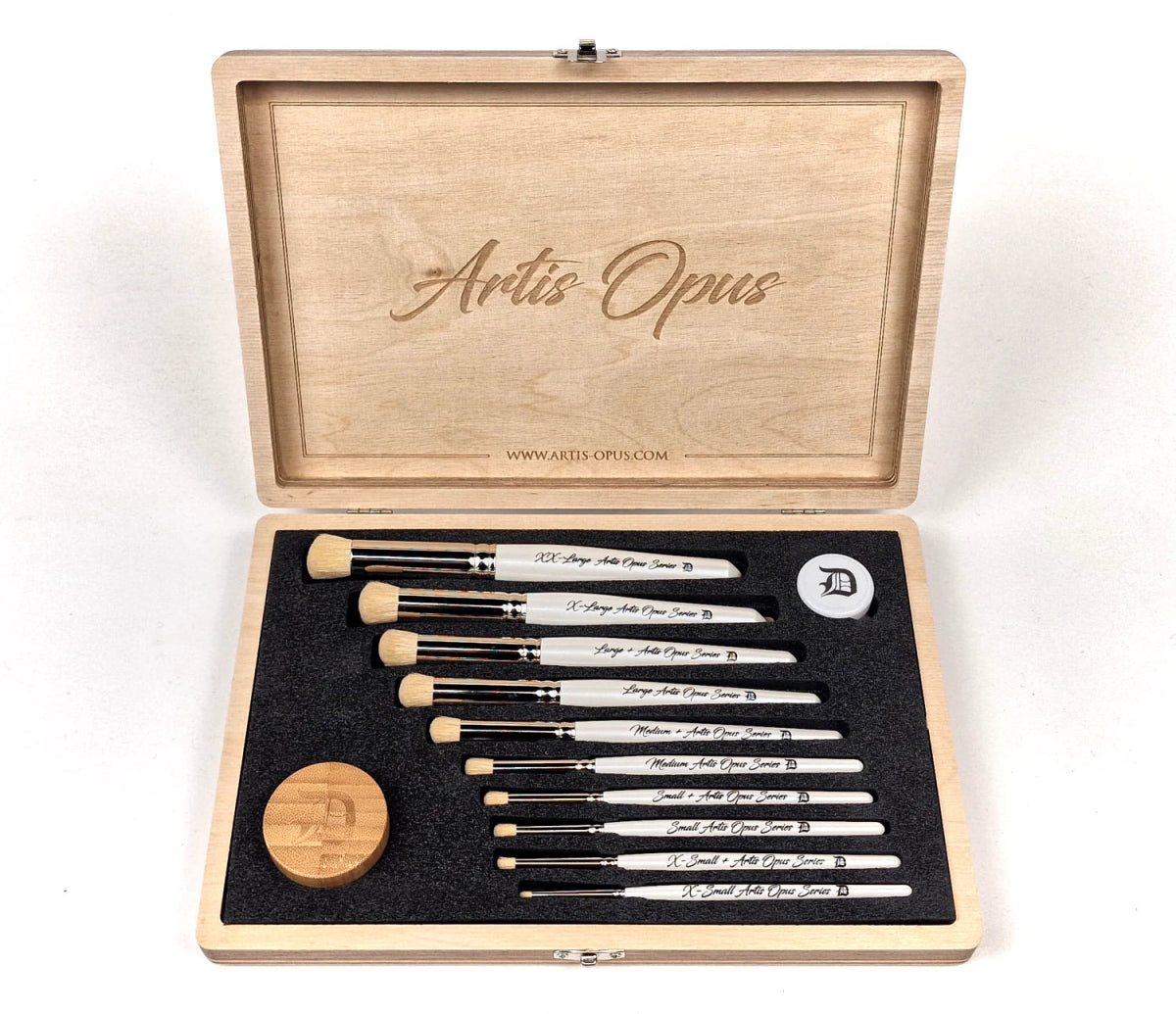 Artis Opus - Series D Plus - DryBrush Full Set (10 Brushes) - Fog of Wargames -