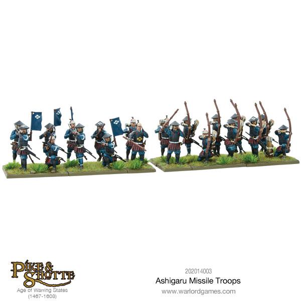 Ashigaru Missile Troops - Fog of Wargames -