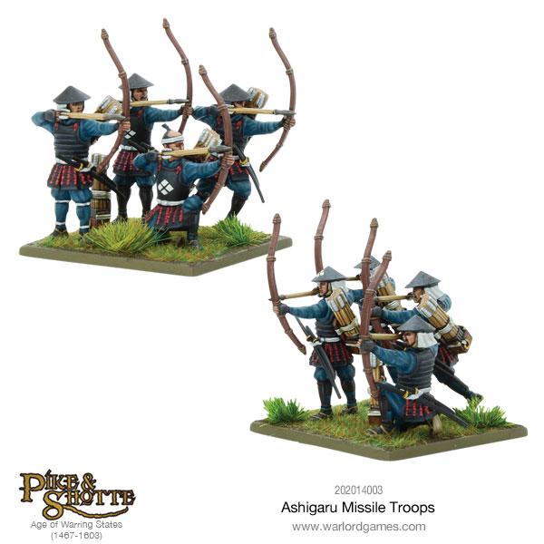 Ashigaru Missile Troops - Fog of Wargames -