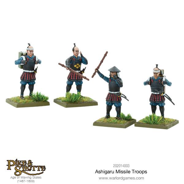 Ashigaru Missile Troops - Fog of Wargames -