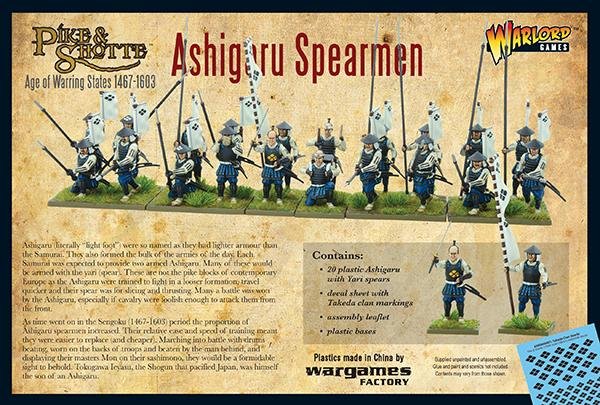 Ashigaru Spearmen - Fog of Wargames - 5.06E+12