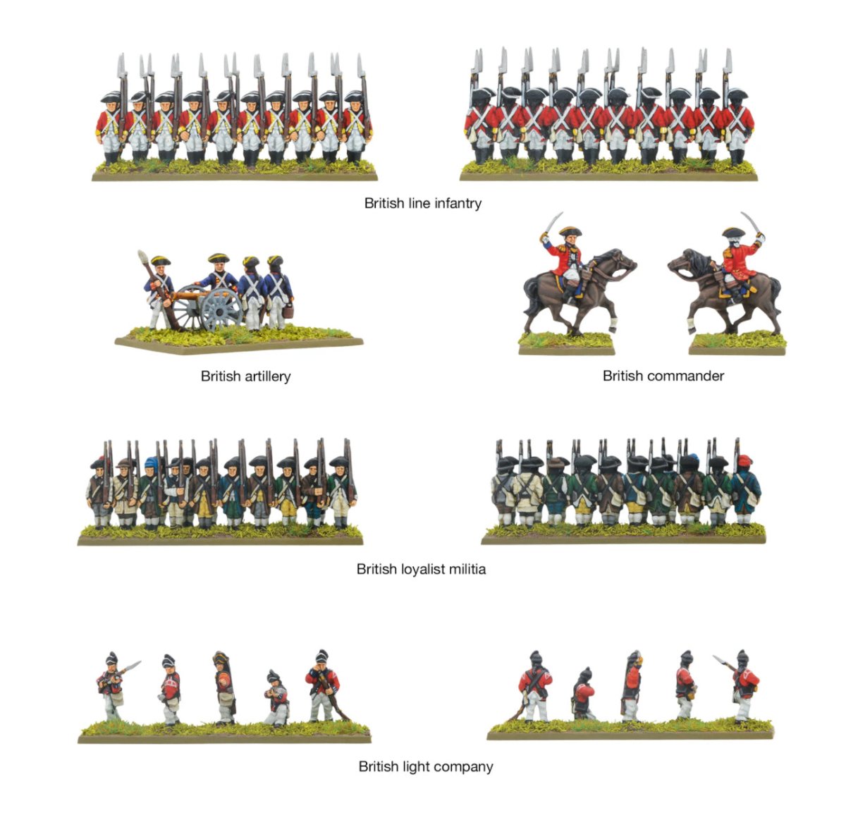 Black Powder Epic Battles: Revolution! - British Army Brigade - Fog of Wargames -
