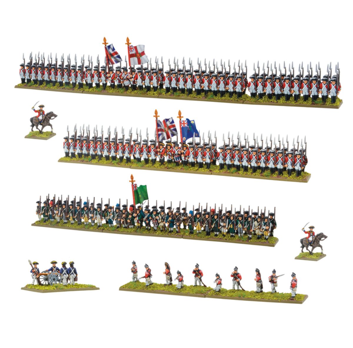 Black Powder Epic Battles: Revolution! - British Army Brigade - Fog of Wargames -