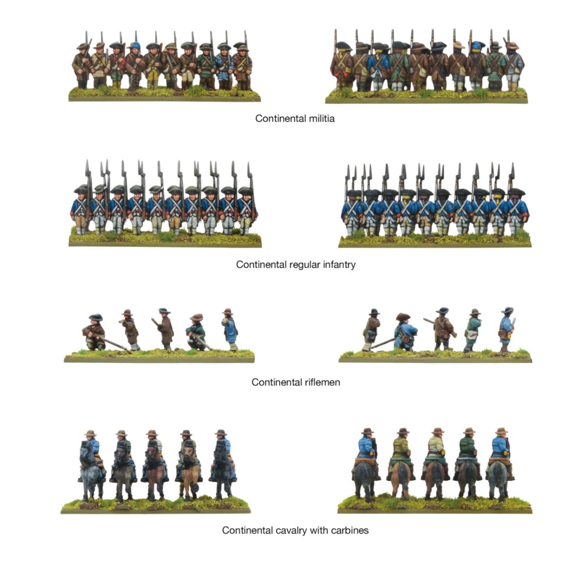 Black Powder Epic Battles: Revolution! - Continental Army Brigade - Fog of Wargames -