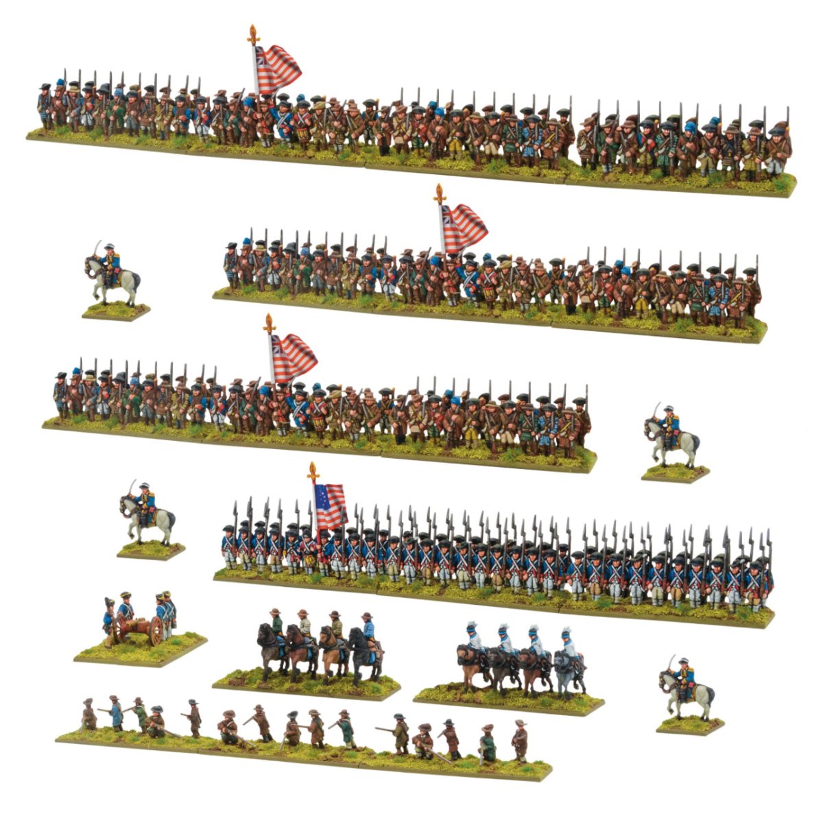 Black Powder Epic Battles: Revolution! - Continental Army Brigade - Fog of Wargames -