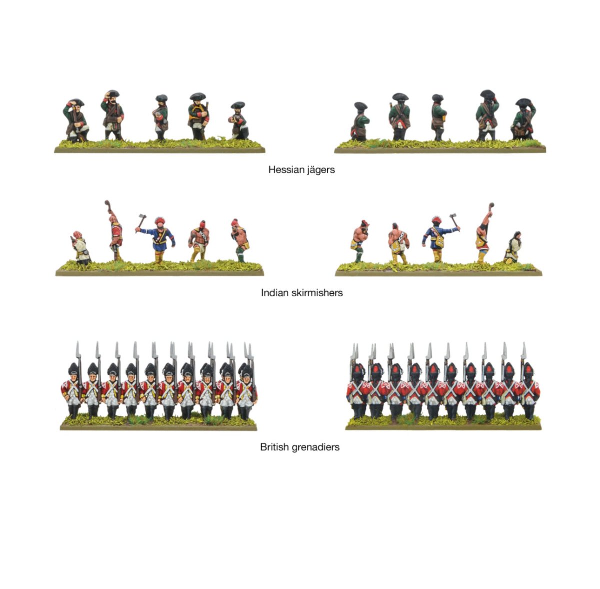 Black Powder Epic Battles: Revolution! - Hessians & Allies Brigade - Fog of Wargames -