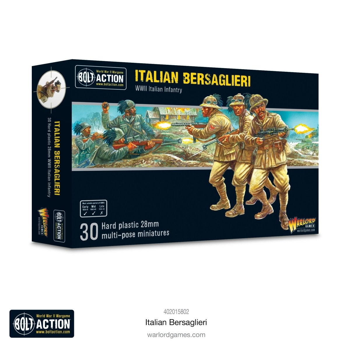 Bolt Action: Italian Bersaglieri - Fog of Wargames - 5.06E+12