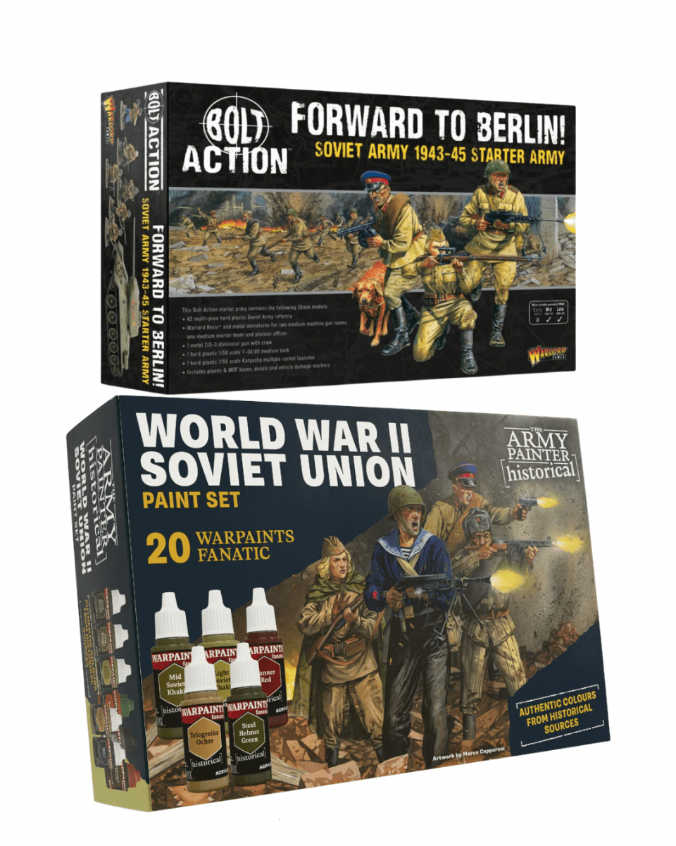 Bolt Action Starter Army + Paint Bundle - Fog of Wargames -