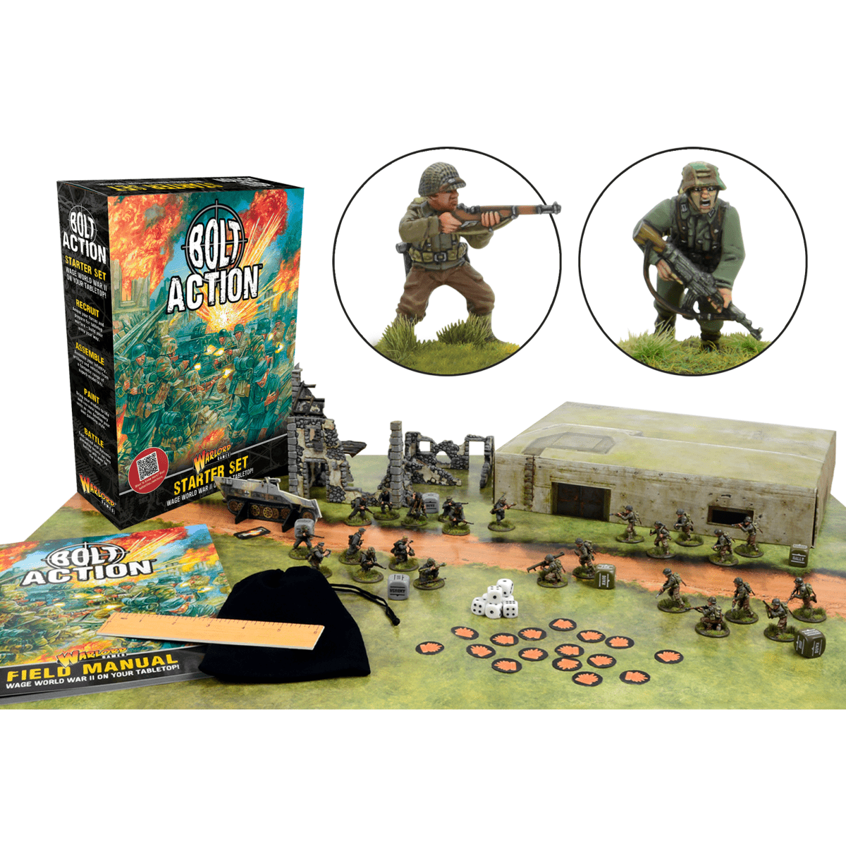 Bolt Action Starter Set - Fog of Wargames - 5060917993890