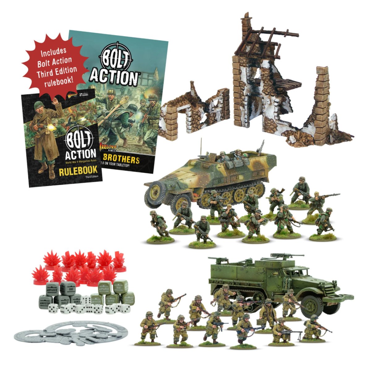 Bolt Action Starter Set - Band of Brothers (Third Edition) - Fog of Wargames -