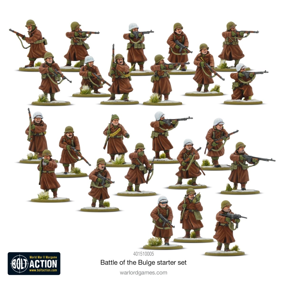 Bolt Action Starter Set - Battle Of The Bulge - Fog of Wargames - 5060917993548