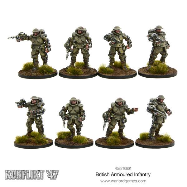British Armoured Infantry Section - Fog of Wargames - 5060393704768