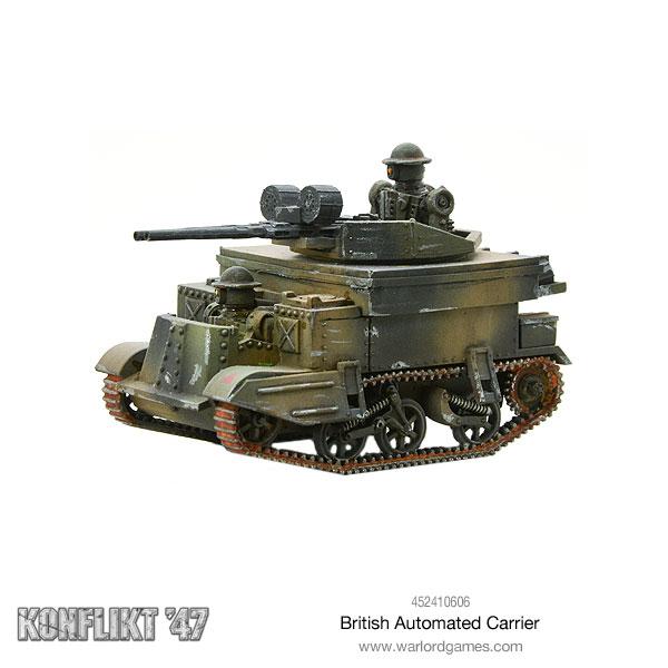 British Automated Carrier - Fog of Wargames -