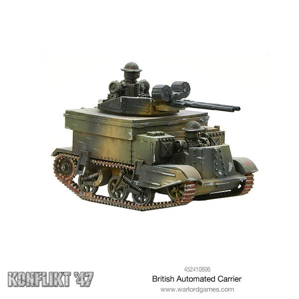 British Automated Carrier - Fog of Wargames -