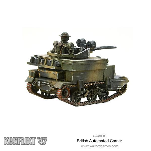British Automated Carrier - Fog of Wargames -