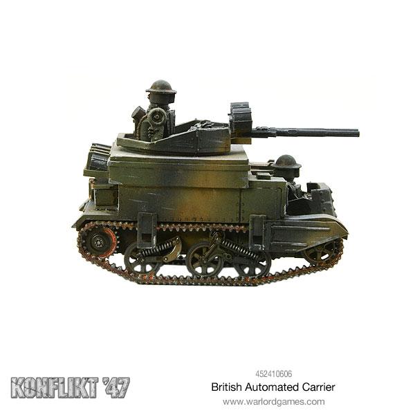 British Automated Carrier - Fog of Wargames -