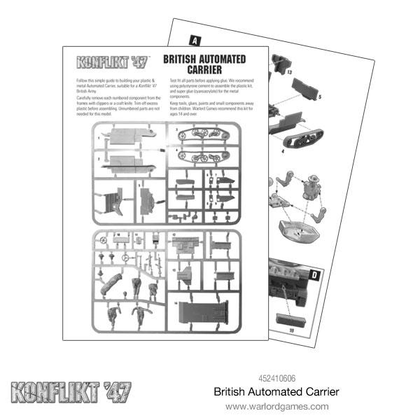 British Automated Carrier - Fog of Wargames -