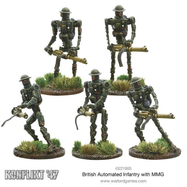 British Automated Infantry with MMG - Fog of Wargames -