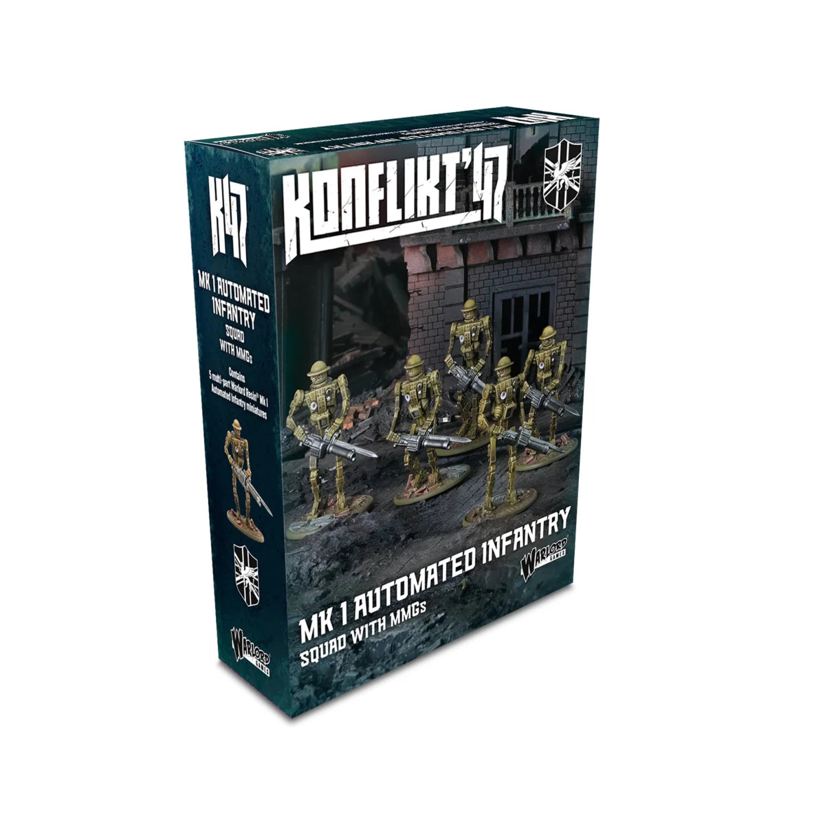 British Automated Infantry with MMG - Fog of Wargames -