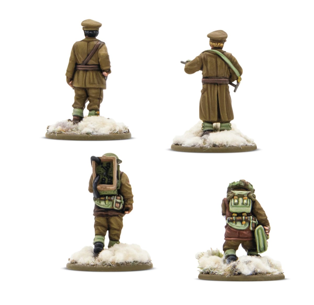 British & Canadian Infantry (Winter) HQ - Fog of Wargames -