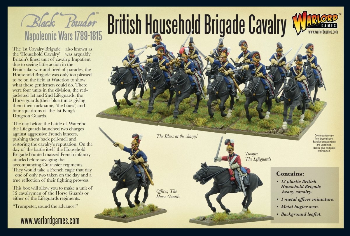 British Household Brigade Cavalry - Fog of Wargames - 5.06E+12