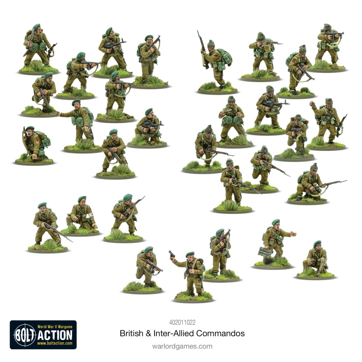 British & Inter - Allied Commandos - Fog of Wargames - 5060572507265