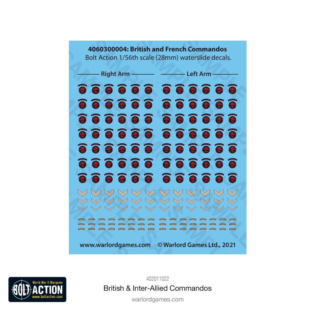 British & Inter - Allied Commandos - Fog of Wargames - 5060572507265