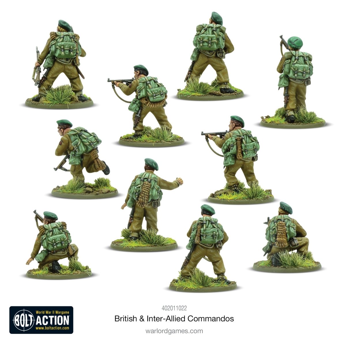 British & Inter - Allied Commandos - Fog of Wargames - 5060572507265