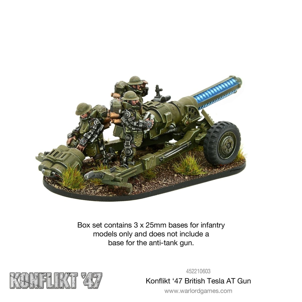 British Tesla AT gun - Fog of Wargames -
