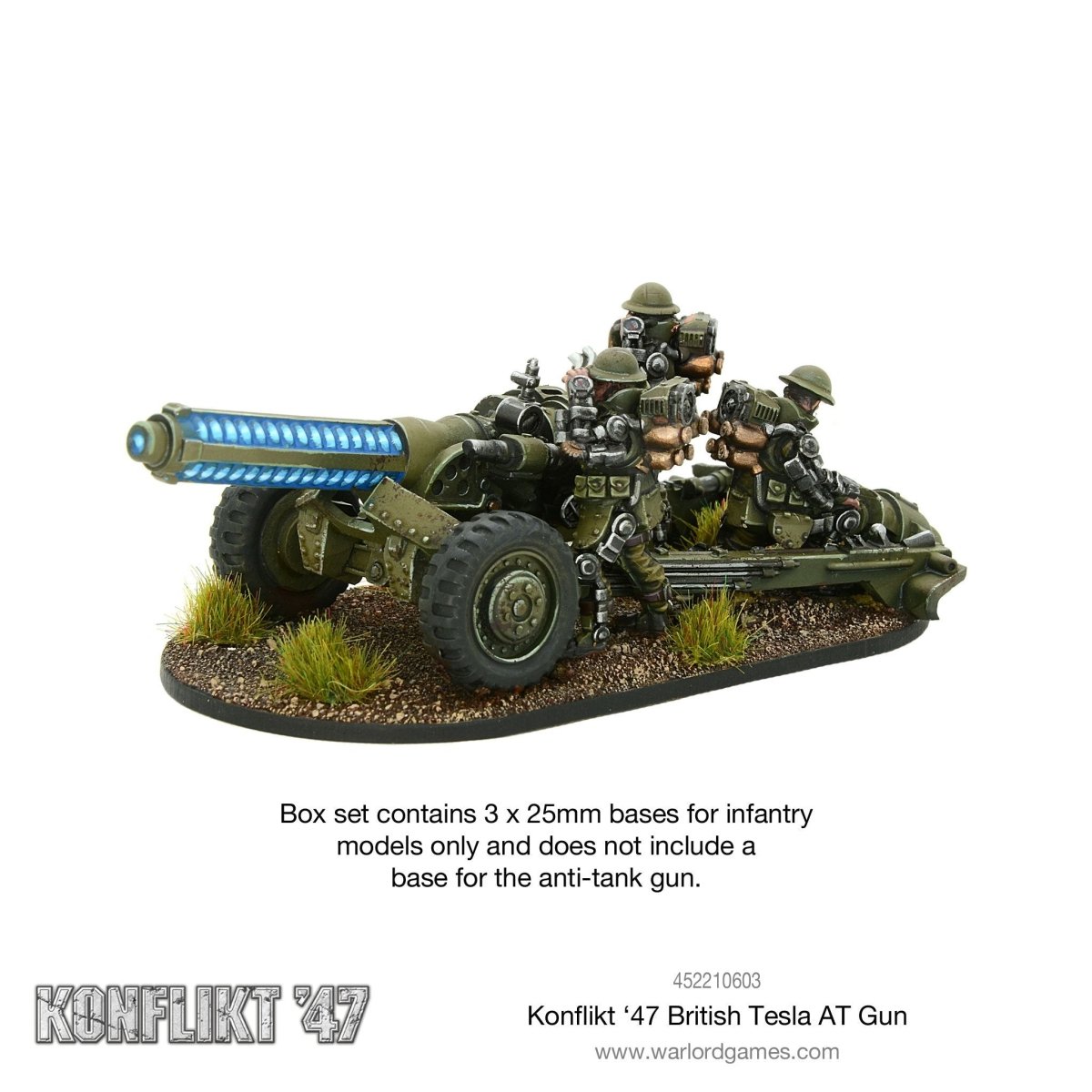 British Tesla AT gun - Fog of Wargames -