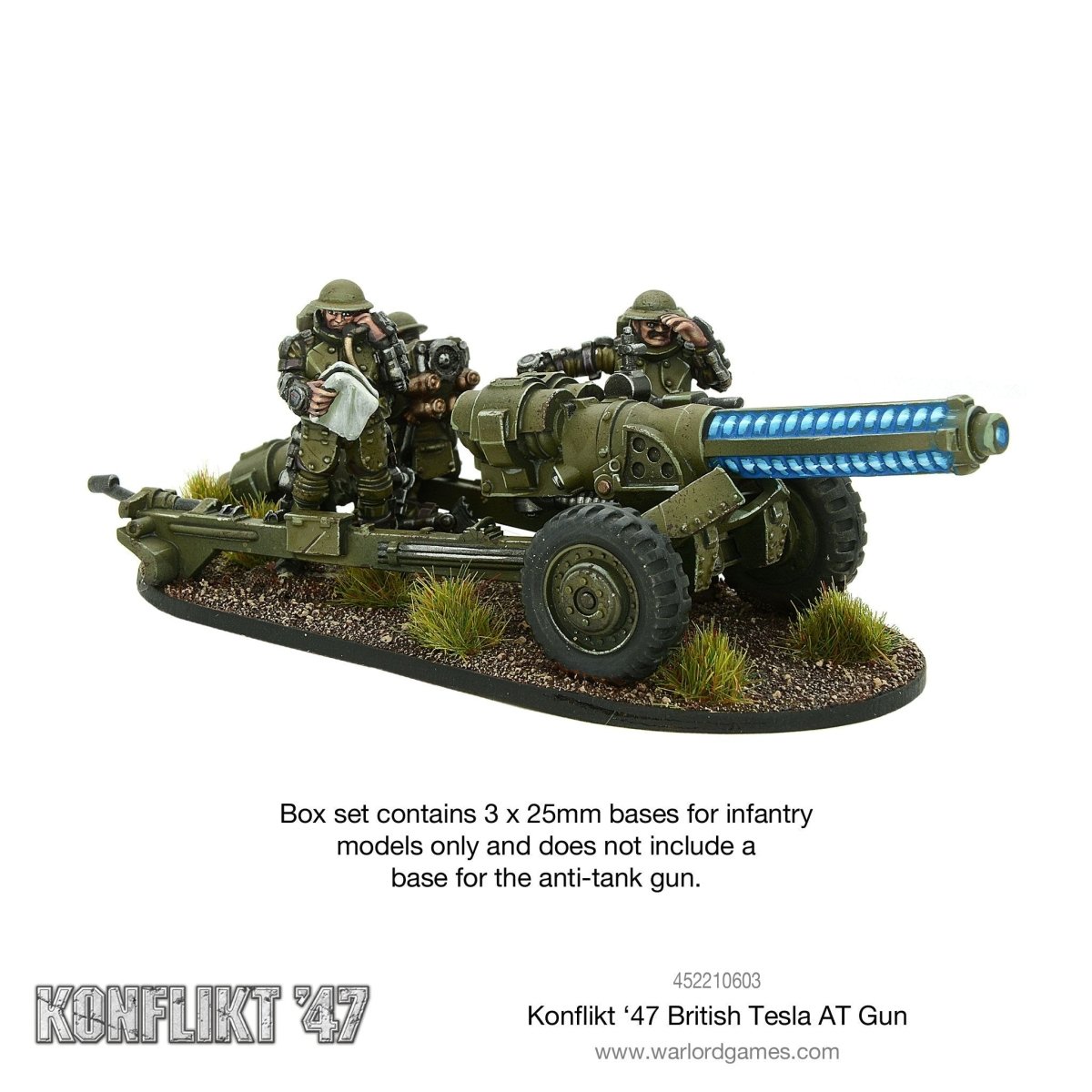 British Tesla AT gun - Fog of Wargames -