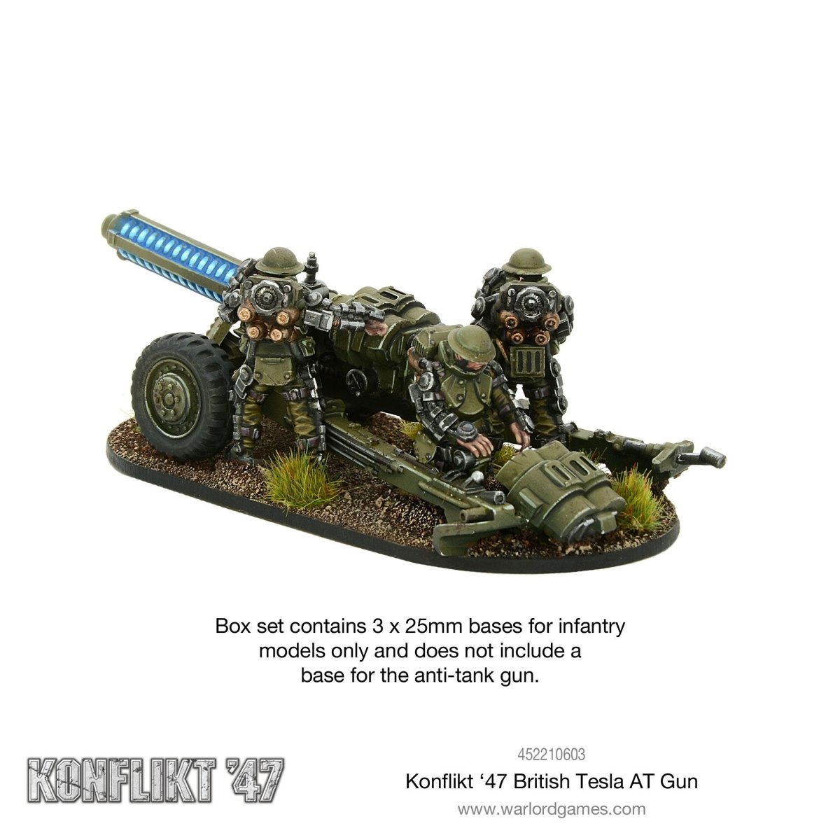 British Tesla AT gun - Fog of Wargames -