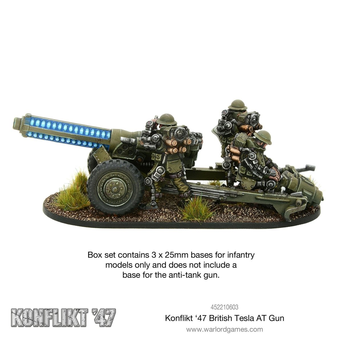 British Tesla AT gun - Fog of Wargames -