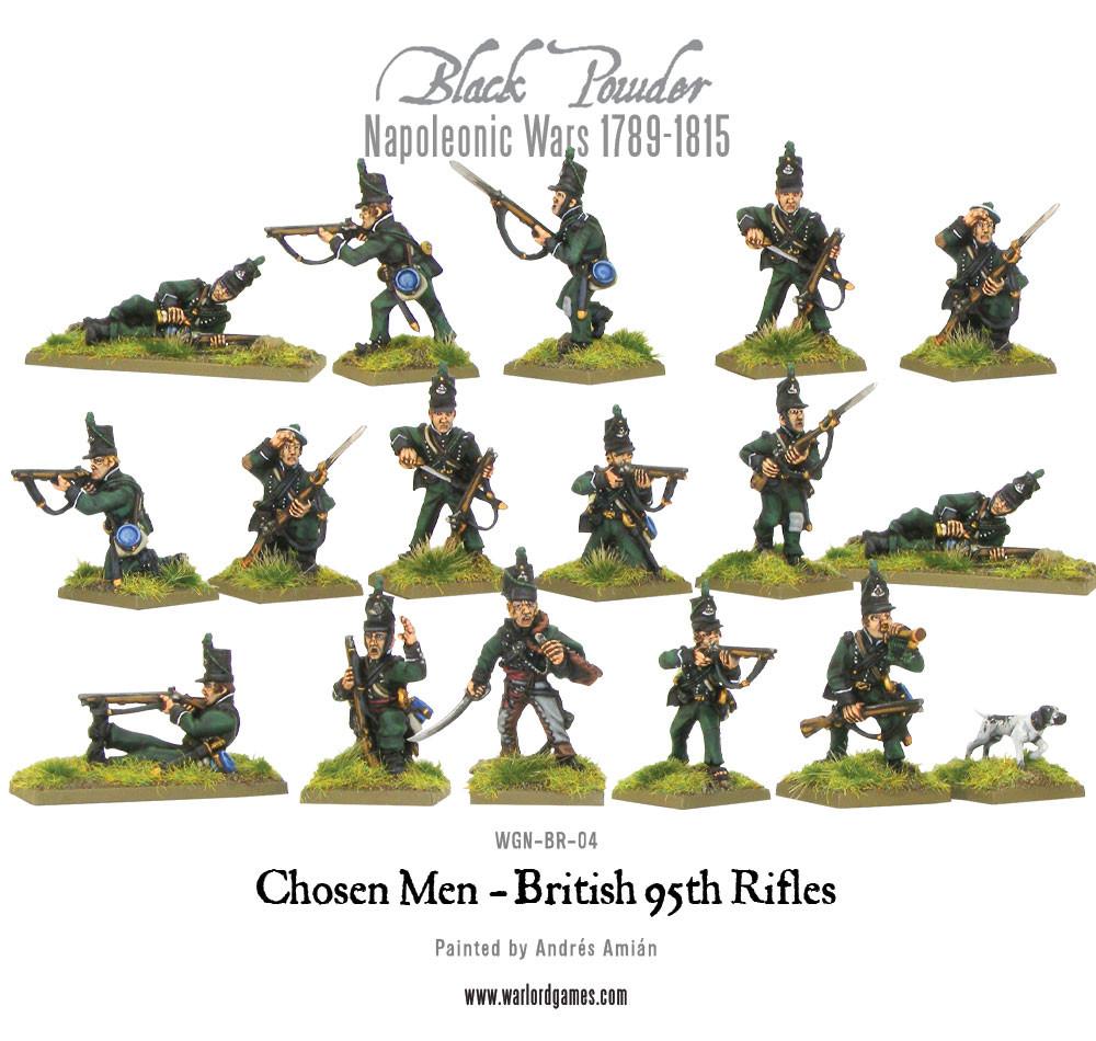 Chosen Men - British 95th Rifles - Fog of Wargames - 5.06E+12