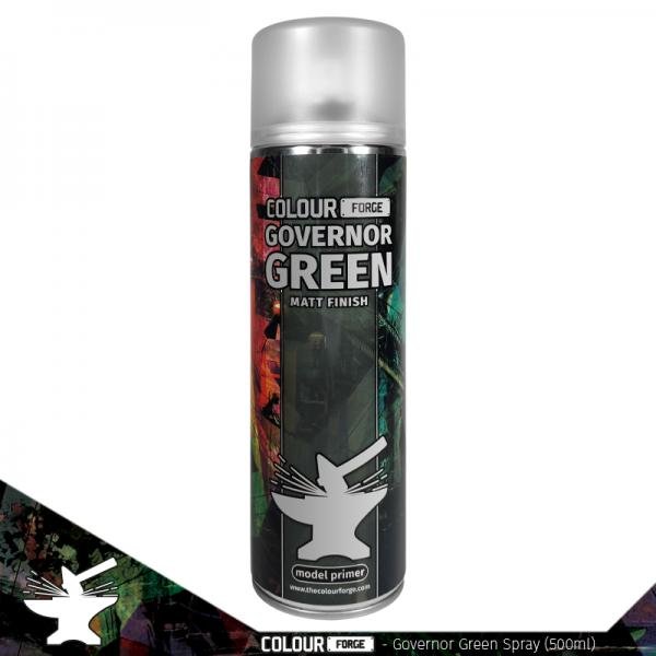Colour Forge Governor Green Spray (500ml) - Fog of Wargames - 5.06084E+12