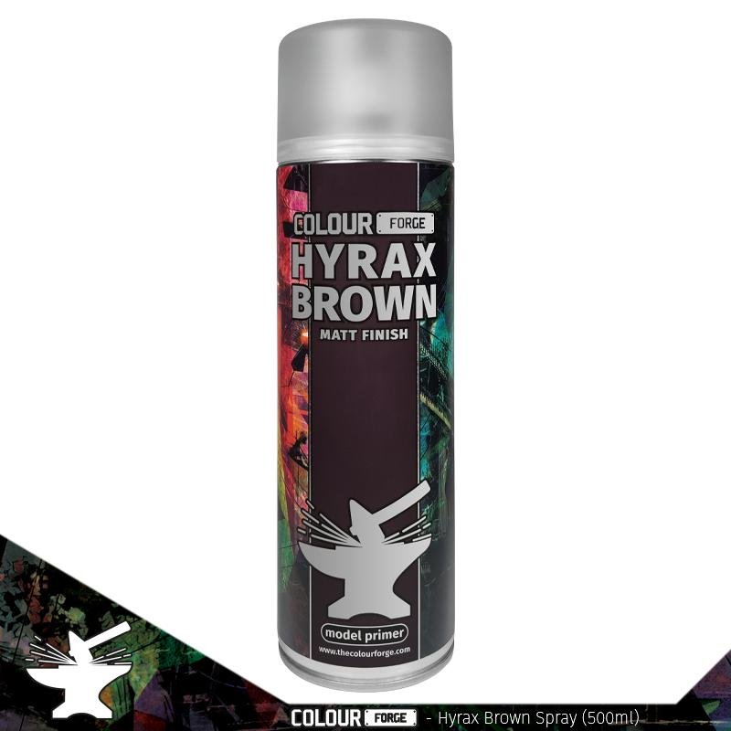 Colour Forge Hyrax Brown Spray (500ml) - Fog of Wargames - 5.06084E+12