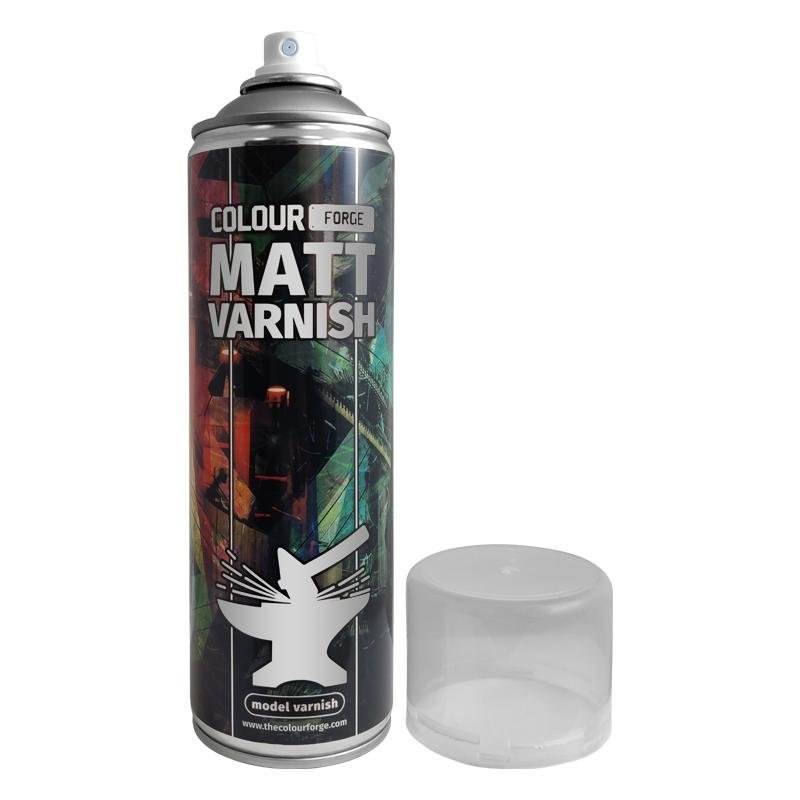 Colour Forge Matt Varnish Spray (500ml) - Fog of Wargames - 5.06084E+12