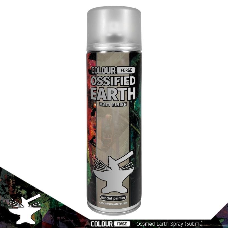 Colour Forge Ossified Earth Spray (500ml) - Fog of Wargames - 5.06084E+12