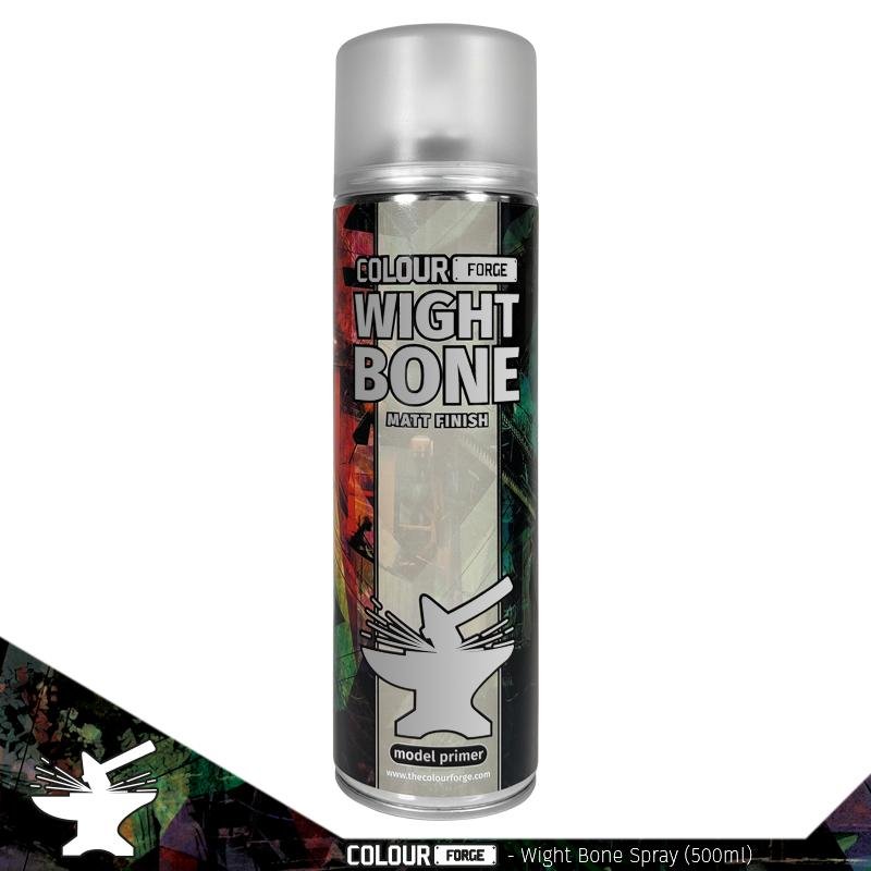 Colour Forge Wight Bone Spray (500ml) - Fog of Wargames - 5.06084E+12