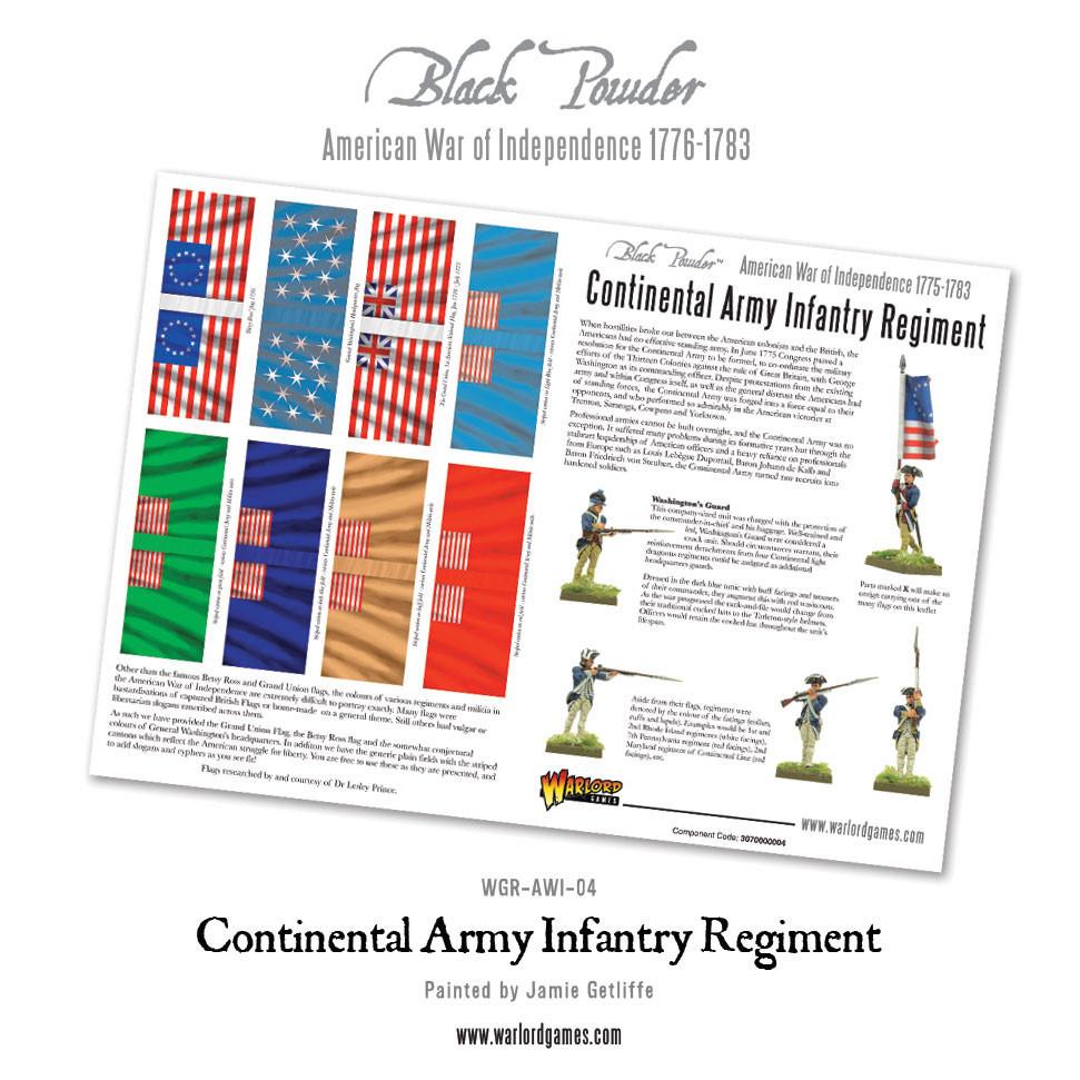 Continental Infantry Regiment - Fog of Wargames - 5.06E+12