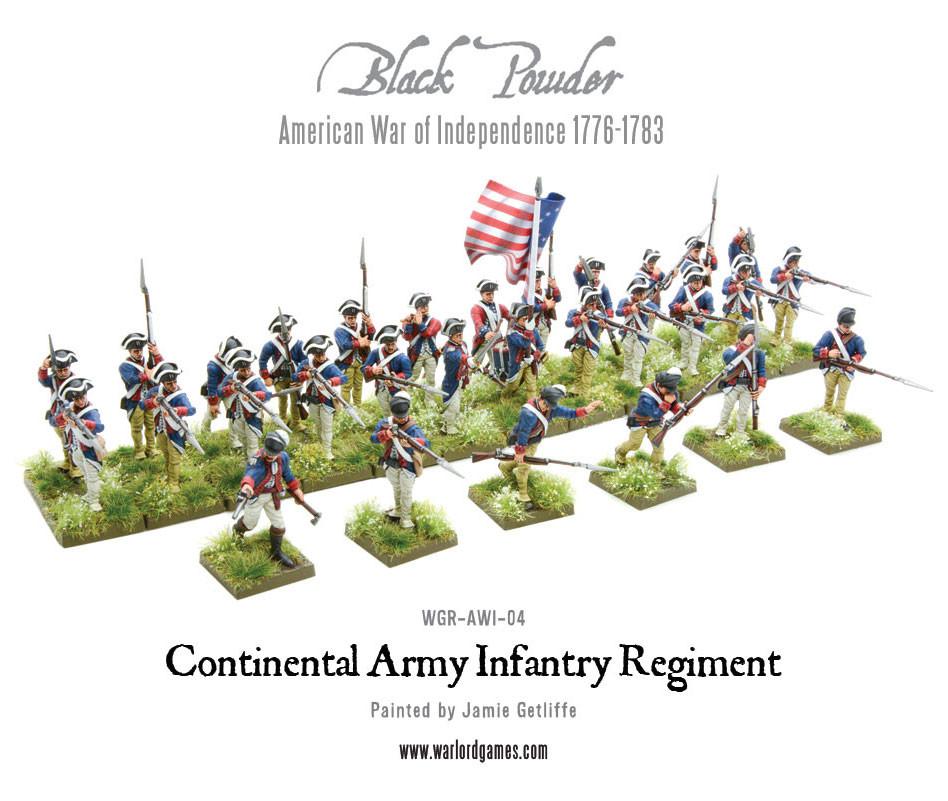 Continental Infantry Regiment - Fog of Wargames - 5.06E+12
