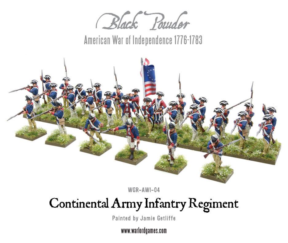 Continental Infantry Regiment - Fog of Wargames - 5.06E+12