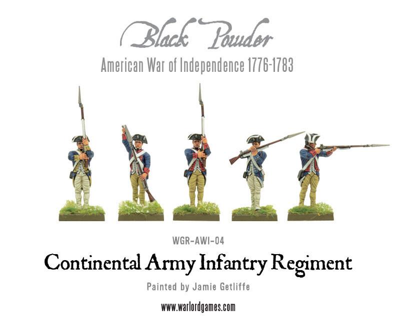 Continental Infantry Regiment - Fog of Wargames - 5.06E+12