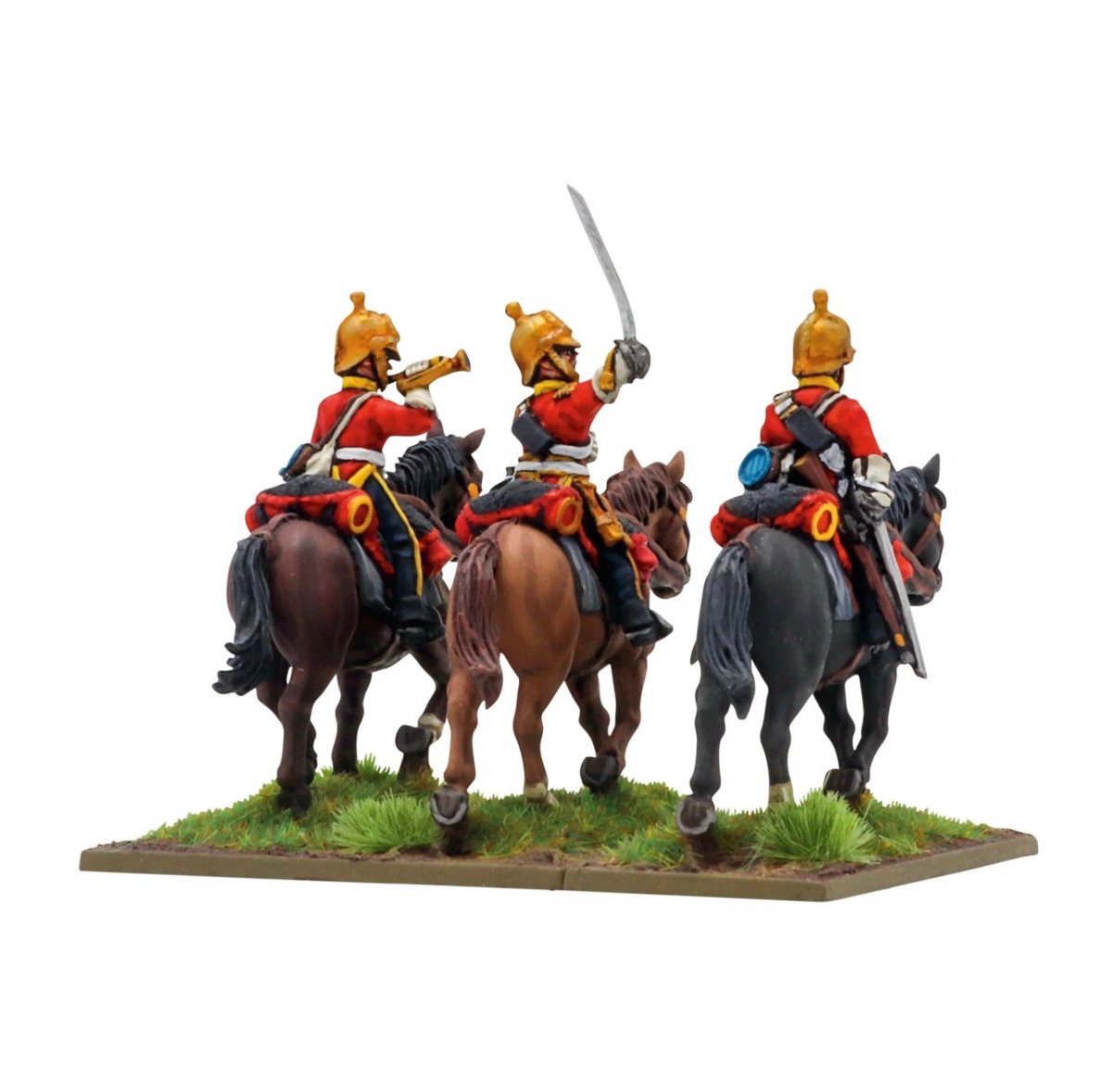 Crimean War British Heavy Dragoons Command - Fog of Wargames -