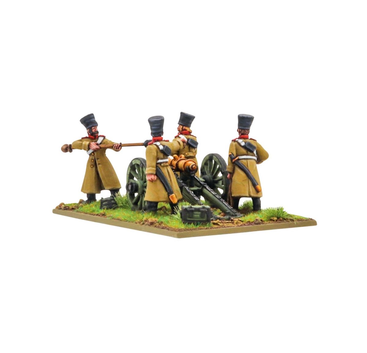 Crimean War Cossack Artillery And Crew - Fog of Wargames -