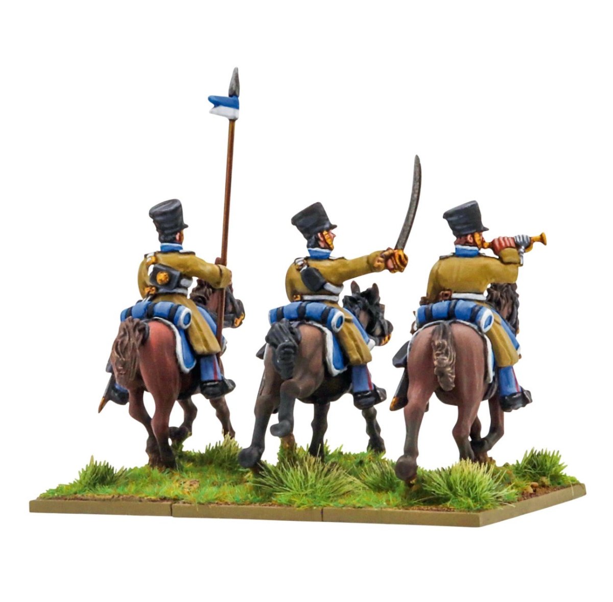 Crimean War Russian Hussars Command - Fog of Wargames -